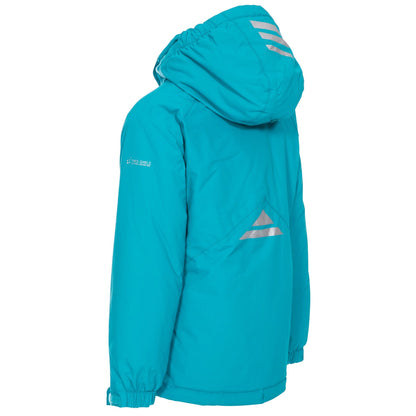 Marine - Back - Trespass Childrens Girls Georgian Waterproof Jacket