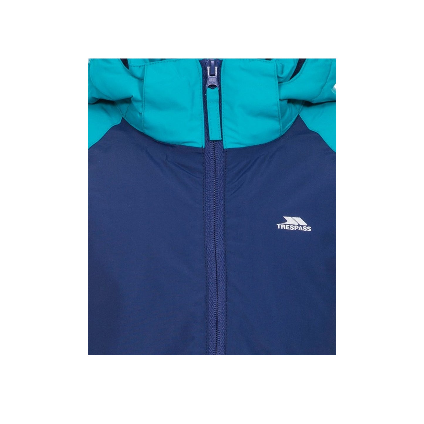 Marine - Side - Trespass Childrens Girls Georgian Waterproof Jacket