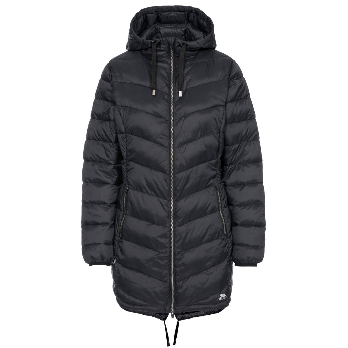 Black - Back - Trespass Womens-Ladies Rianna Casual Jacket