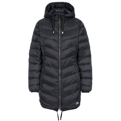 Black - Back - Trespass Womens-Ladies Rianna Casual Jacket