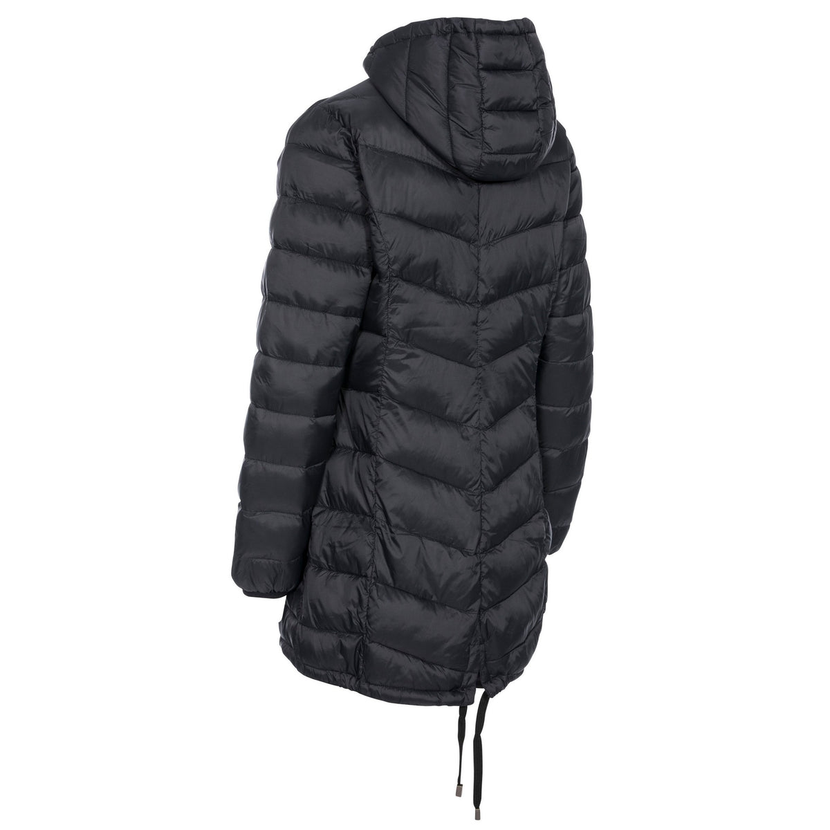 Black - Side - Trespass Womens-Ladies Rianna Casual Jacket