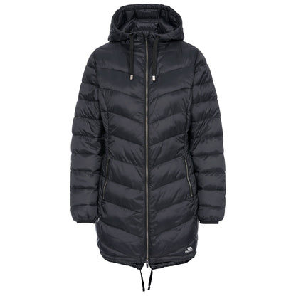 Black - Front - Trespass Womens-Ladies Rianna Casual Jacket