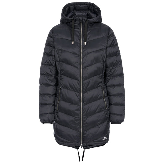 Black - Front - Trespass Womens-Ladies Rianna Casual Jacket