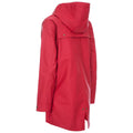 Red - Back - Trespass Womens-Ladies Shoreline Rain Jacket