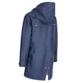 Navy - Back - Trespass Womens-Ladies Shoreline Rain Jacket