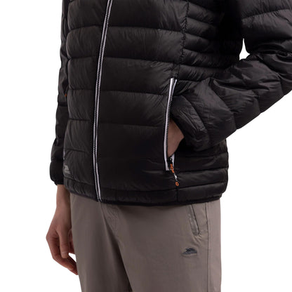 Black-Rust - Side - Trespass Mens Whitman II Down Jacket