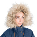 Navy - Pack Shot - Trespass Womens-Ladies Faithful Waterproof Jacket