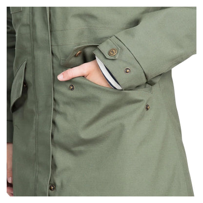 Basil - Lifestyle - Trespass Womens-Ladies Faithful Waterproof Jacket