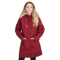 Merlot - Lifestyle - Trespass Womens-Ladies Faithful Waterproof Jacket