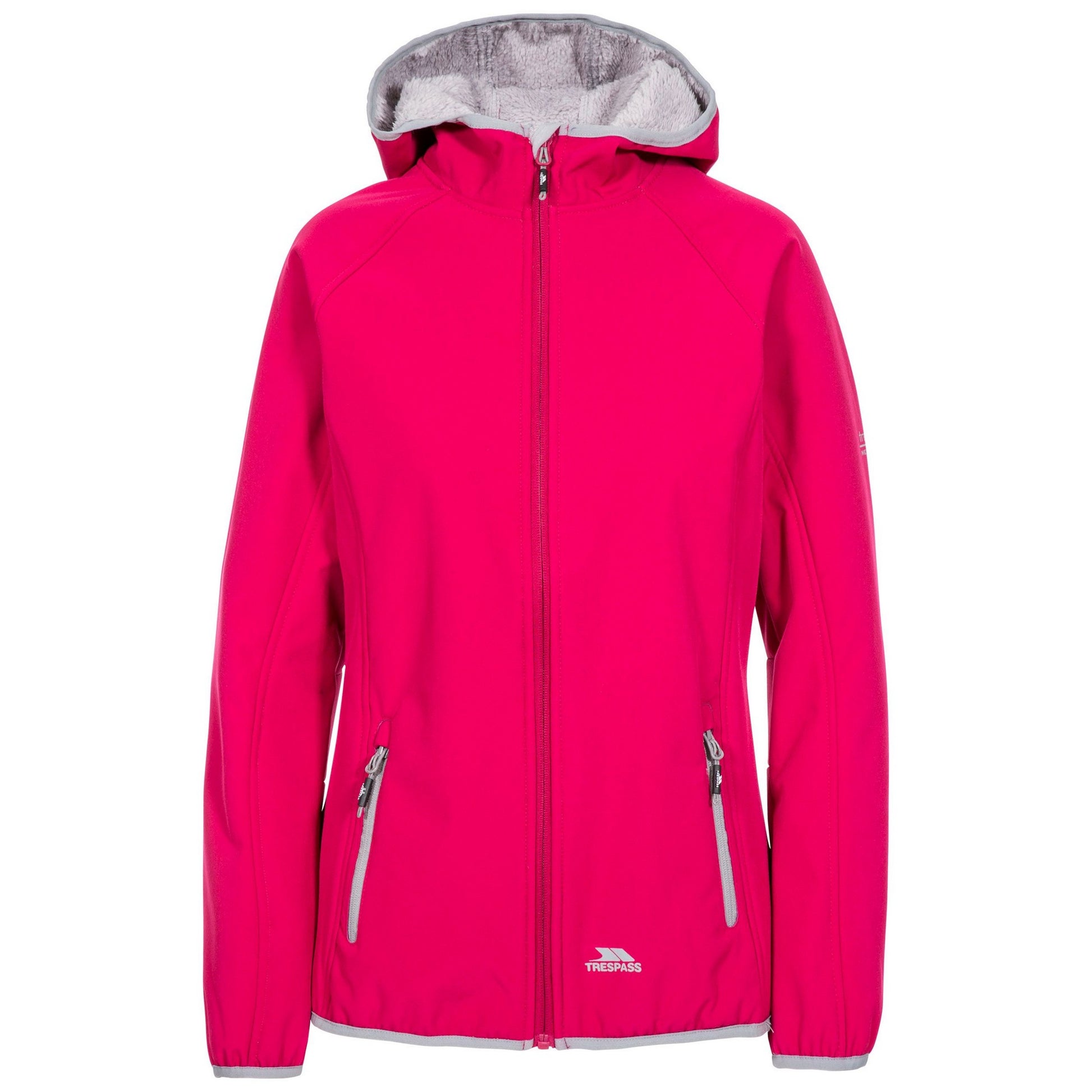 Cassis - Front - Trespass Womens Emery Softshell Fleece