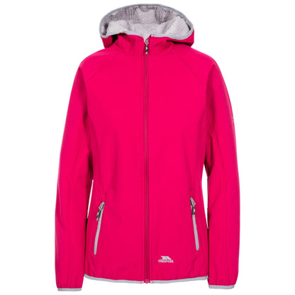 Cassis - Front - Trespass Womens Emery Softshell Fleece