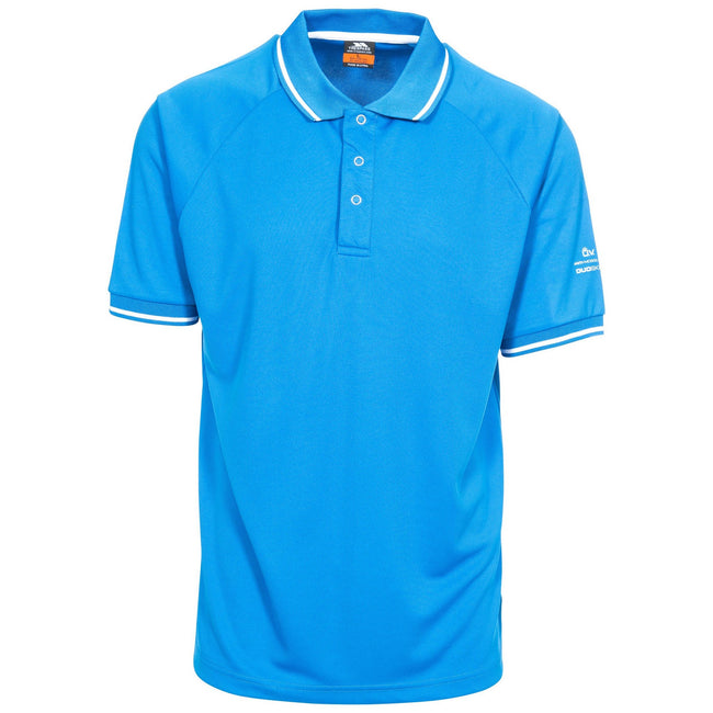Bright Blue - Front - Trespass Mens Bonnington Polo Top