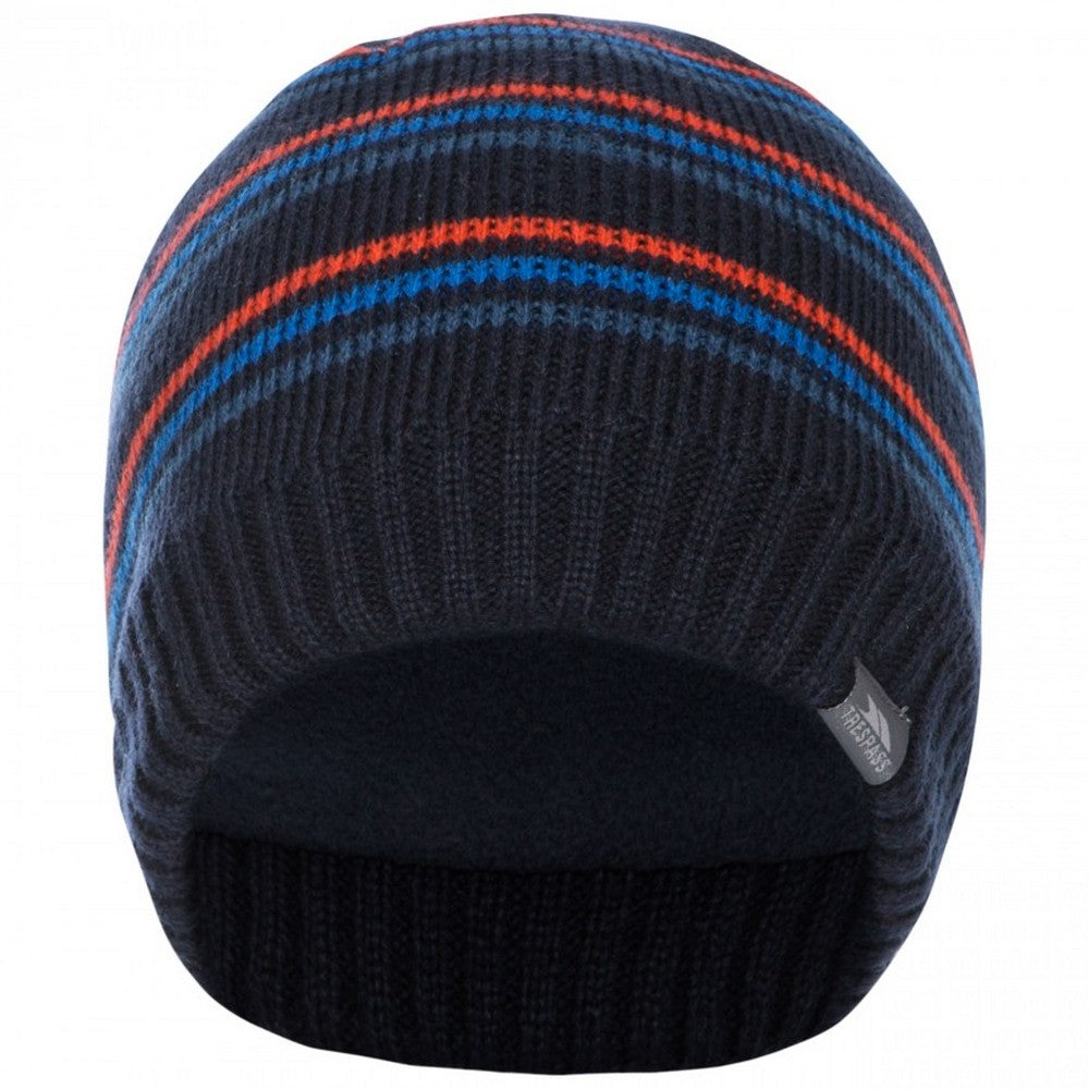 Navy - Back - Trespass Mens Ray Beanie Hat