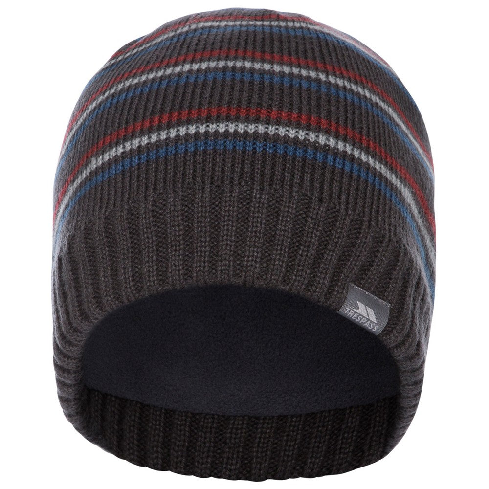 Dark Grey - Back - Trespass Mens Ray Beanie Hat