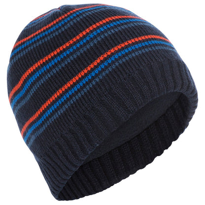 Navy - Front - Trespass Mens Ray Beanie Hat