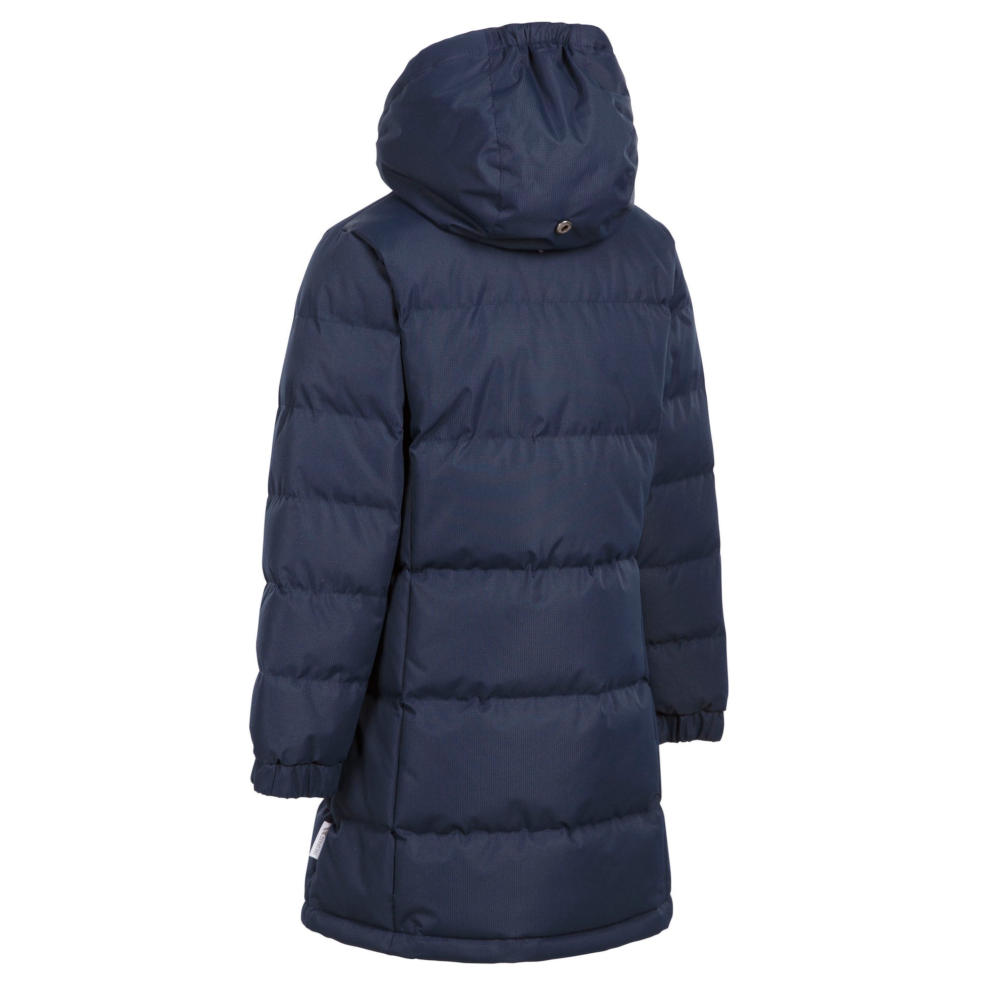 Deep Pink - Close up - Trespass Girls Tiffy Padded Coat