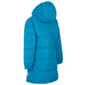 Teal - Back - Trespass Girls Tiffy Padded Coat