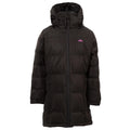 Black - Front - Trespass Girls Tiffy Padded Coat