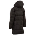 Black - Back - Trespass Girls Tiffy Padded Coat