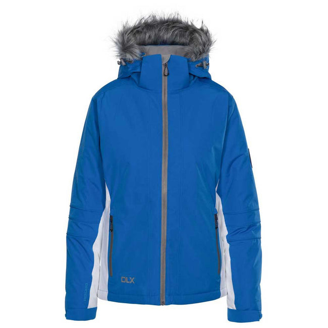 Vibrant Blue - Front - Trespass Womens-Ladies Sandrine Waterproof Ski Jacket