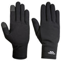 Black - Front - Trespass Unisex Adults Poliner Power Stretch Glove
