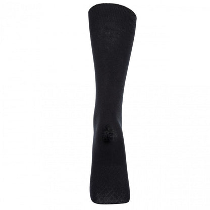 Black - Side - Trespass Mens Daily Walking Socks (Pack of 5)