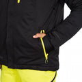 Black - Pack Shot - Trespass Mens Gonzalez DLX Ski Jacket
