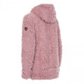 Dusty Rose - Back - Trespass Womens-Ladies Fluffyness Hooded Fleece Jacket