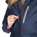 Navy Marl - Pack Shot - Trespass Womens-Ladies Francesca DLX Ski Jacket