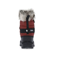 Merlot - Pack Shot - Trespass Unisex Kids Lanche Faux Fur Snow Boots
