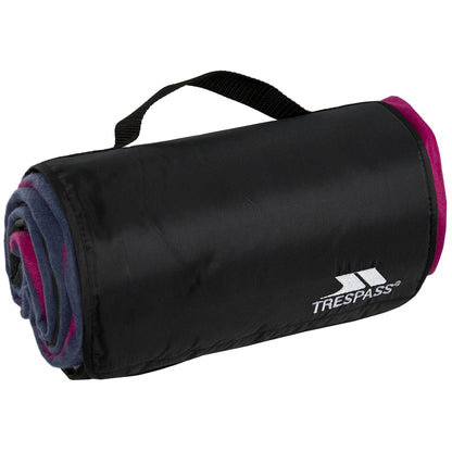 Tropical Stripe - Front - Trespass Throw Folded Waterproof Blanket