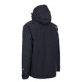 Navy Marl - Back - Trespass Mens Fyfinn Padded Waterproof Jacket