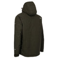 Dark Vine Marl - Back - Trespass Mens Fyfinn Padded Waterproof Jacket