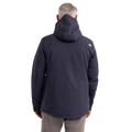 Navy Marl - Lifestyle - Trespass Mens Fyfinn Padded Waterproof Jacket