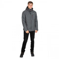 Dark Grey - Lifestyle - Trespass Mens Fyfinn Padded Waterproof Jacket