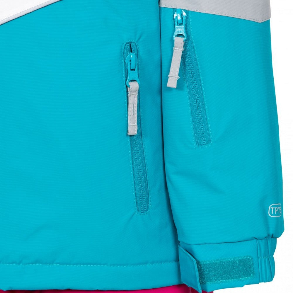 Marine - Pack Shot - Trespass Kids-Childrens Olivvia Ski Jacket