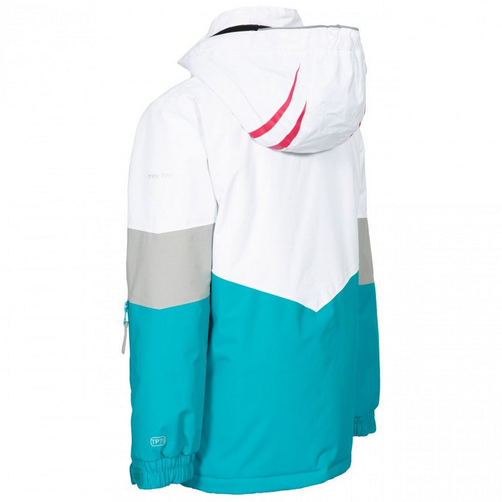 Marine - Back - Trespass Kids-Childrens Olivvia Ski Jacket