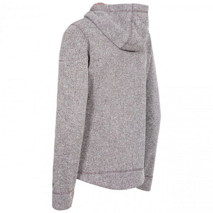 Dusty Heather - Back - Trespass Womens-Ladies Reserve Hooded Fleece