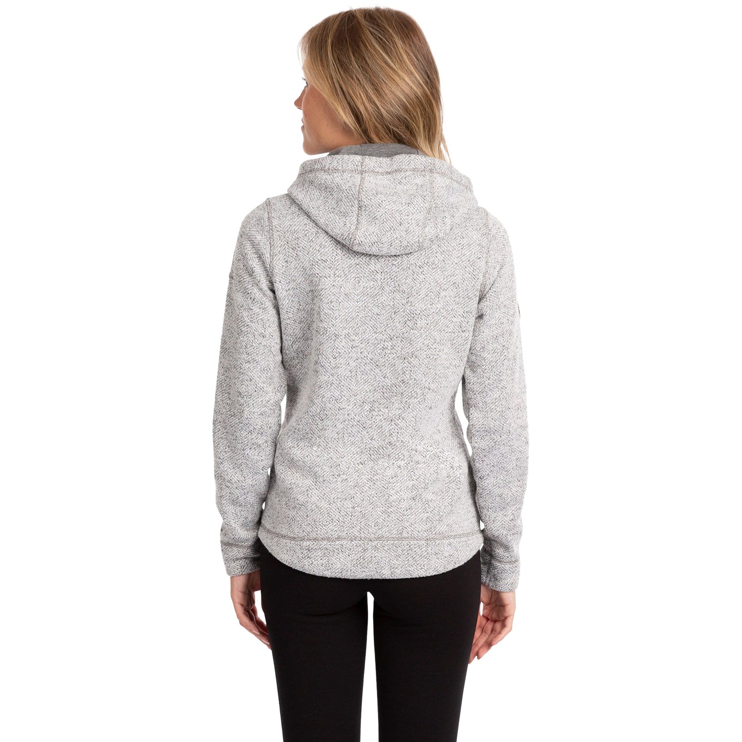 Storm Grey - Lifestyle - Trespass Womens-Ladies Reserve Hooded Fleece