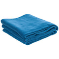 Cobalt - Back - Trespass Snuggles Fleece Trail Blanket - ASRTD