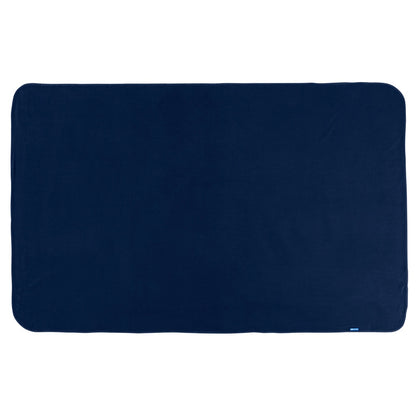 Navy Blue - Side - Trespass Snuggles Fleece Trail Blanket - ASRTD