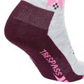 Grey Melange - Lifestyle - Trespass Womens-Ladies Snowfall Thermal Ski Socks (Pack Of 1)