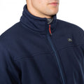 Navy - Back - Trespass Mens Tailbridge Heavyweight Fleece