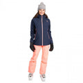 Navy - Pack Shot - Trespass Womens-Ladies Tammin DLX Ski Jacket