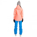 Neon Coral - Side - Trespass Womens-Ladies Tammin DLX Ski Jacket