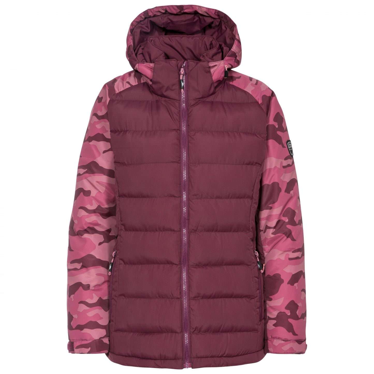 Fig - Front - Trespass Womens-Ladies Urge Windproof Ski Jacket