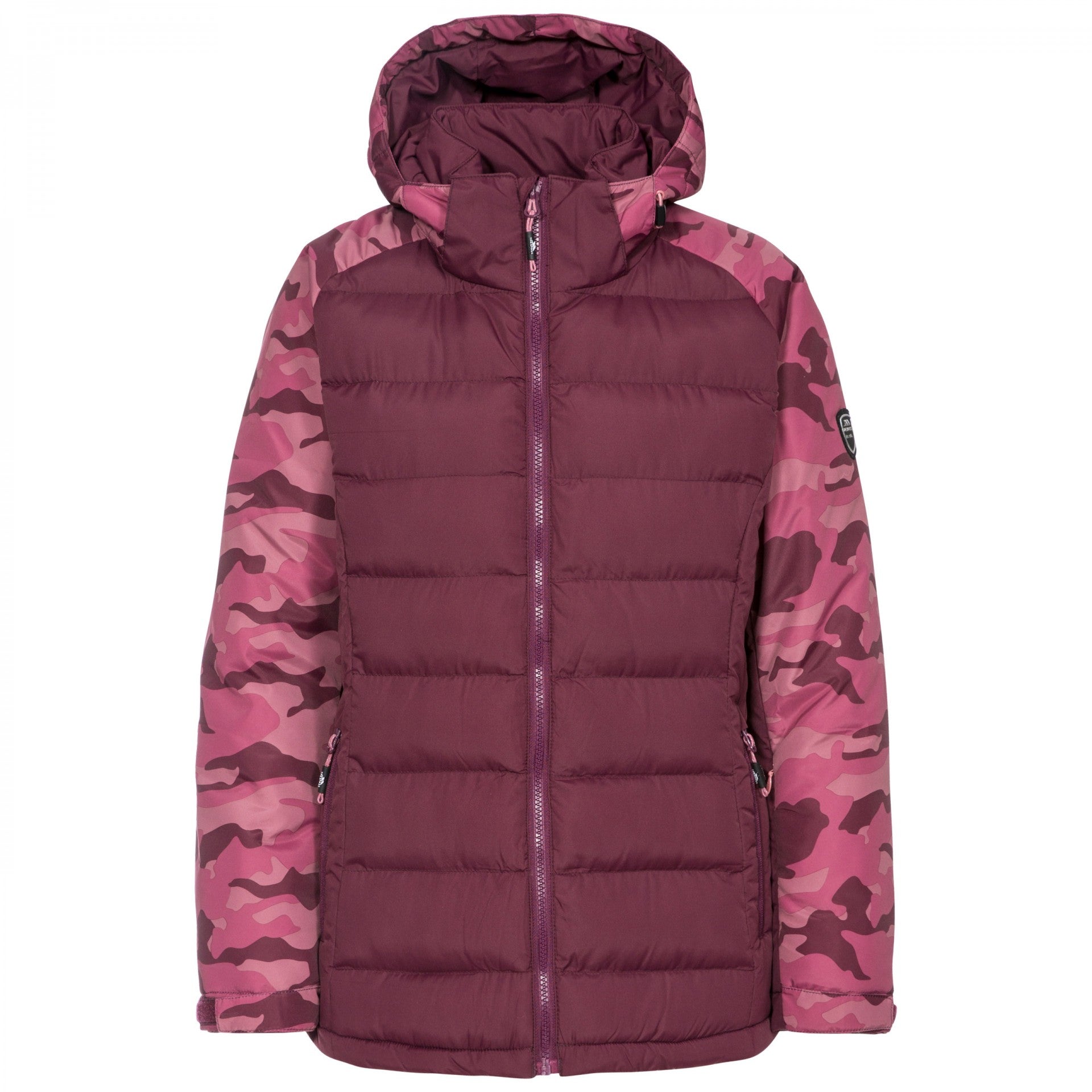 Fig - Front - Trespass Womens-Ladies Urge Windproof Ski Jacket