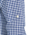 Blue Check - Side - Trespass Mens Yafforth Cotton Shirt