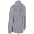 Black Gingham - Back - Trespass Mens Yaddlethorpe Cotton Shirt