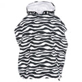 Zebra Print - Front - Trespass Childrens-Kids Logan Poncho Towel